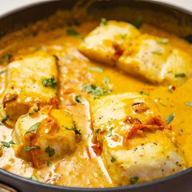 Fish Recipes- Thai coconut fish curry 