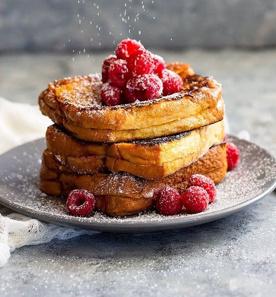 Traditional French Breakfast: French Toast